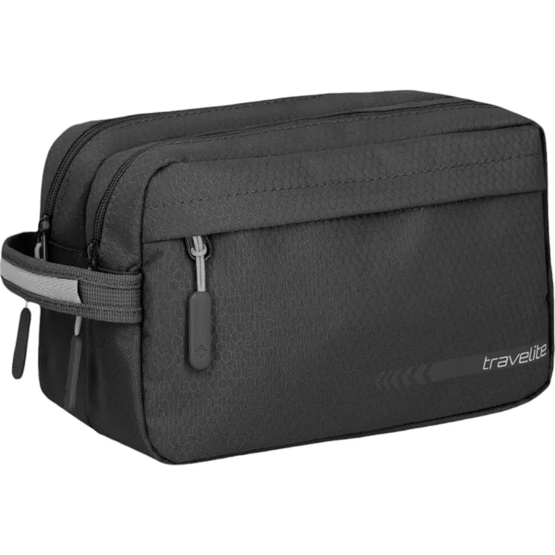 Travelite Kick Off Kulturtasche 26 cm -Schwarz