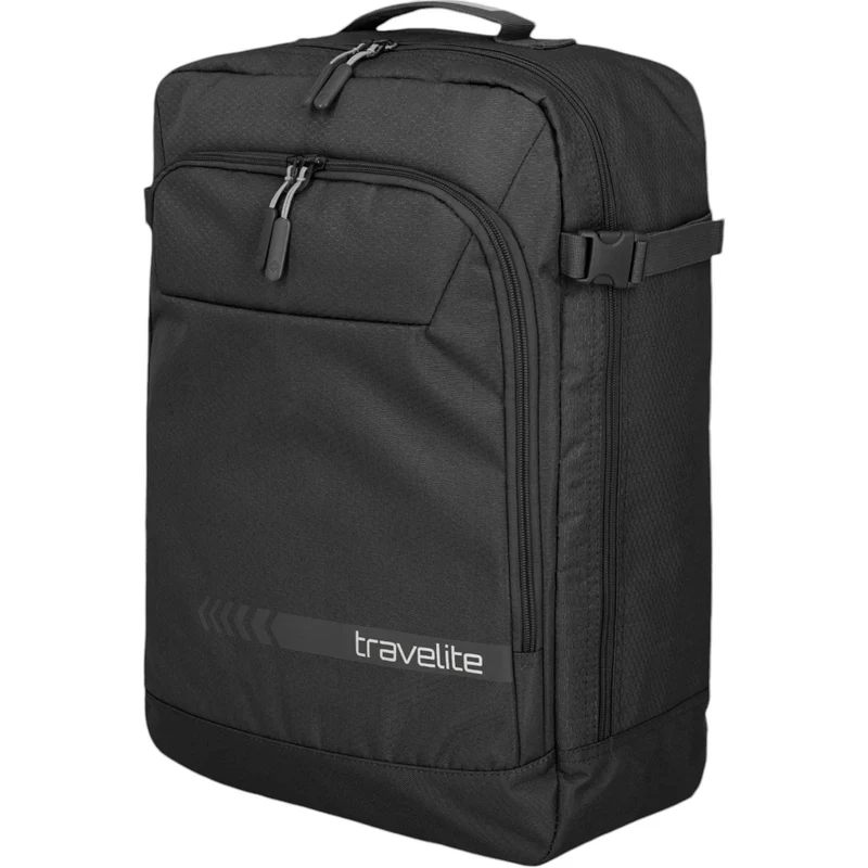 Travelite Kick Off Bordtasche mit Rucksackfunktion 50 cm -Schwarz