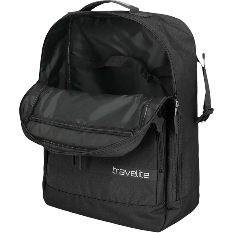 Travelite Kick Off Bordtasche mit Rucksackfunktion 50 cm -Schwarz