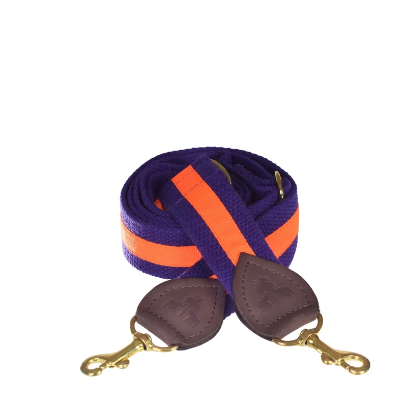 Schulterriemen Lila & Neon Orange