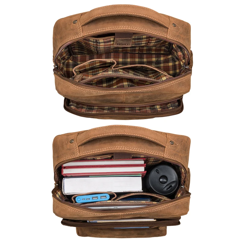 "Hiro" Laptoprucksack 16 Zoll für Herren & Damen - für Arbeit & Reisen