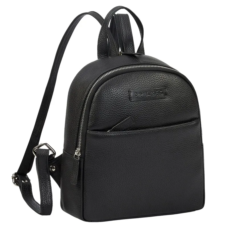 "Kiana" 2-in-1 Crossbody Rucksack Sling Bag Leder Damen klein