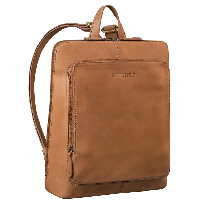 "Marla" Moderner Rucksack Leder Damen Klein 10,1 - 10,9 Zoll Tablet