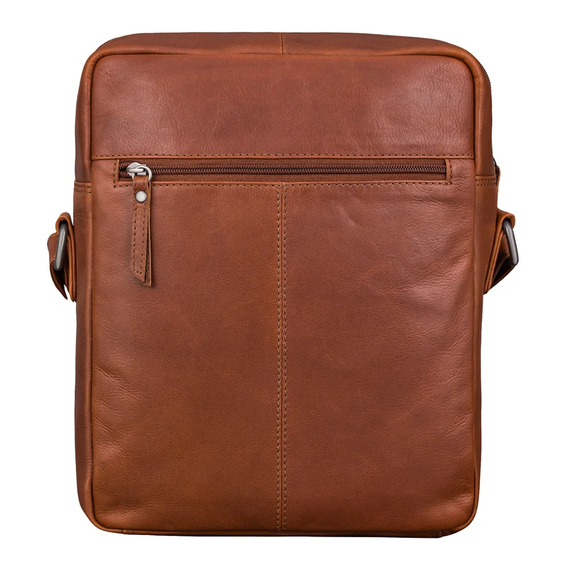 "Faro" Vintage Umhängetasche Herren Klein Leder Messenger Bag 11 Zoll