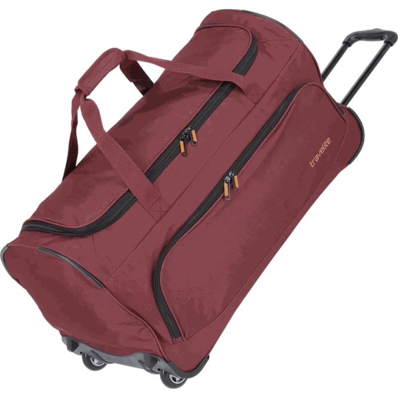 Travelite Basics Fresh Rollenreisetasche 71 cm -Bordeaux