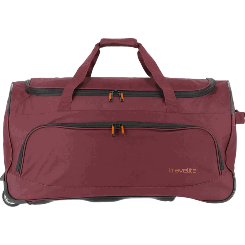 Travelite Basics Fresh Rollenreisetasche 71 cm -Bordeaux