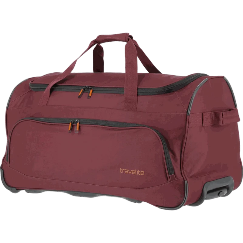 Travelite Basics Fresh Rollenreisetasche 71 cm -Bordeaux