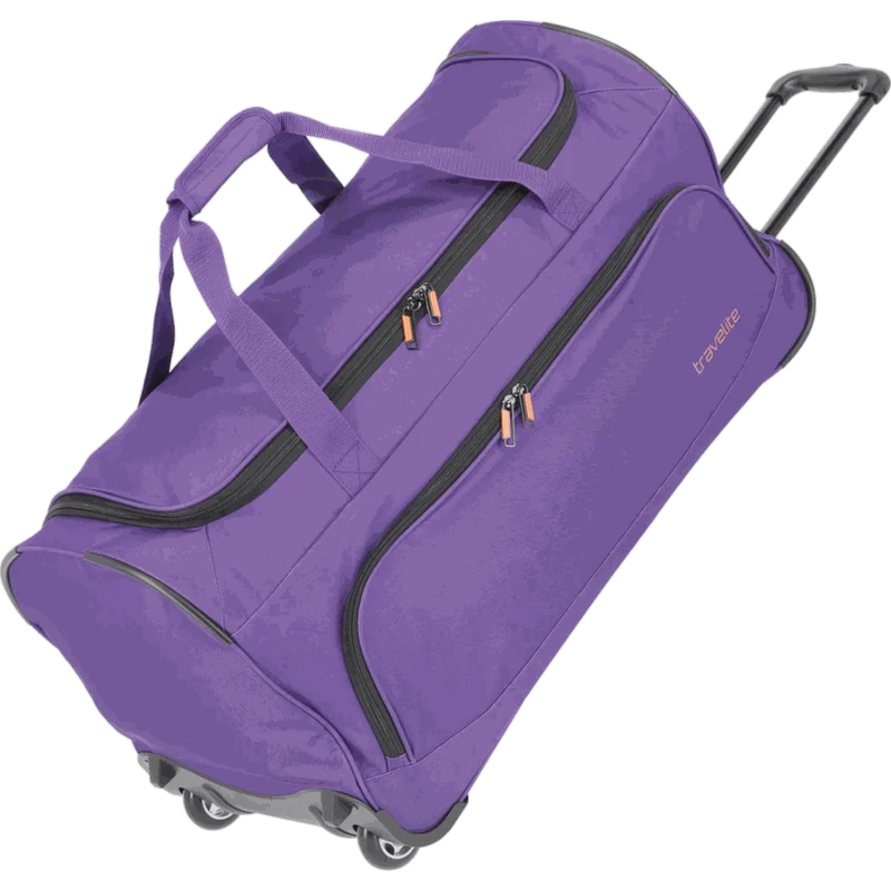Travelite Basics Fresh Rollenreisetasche 71 cm -Lila