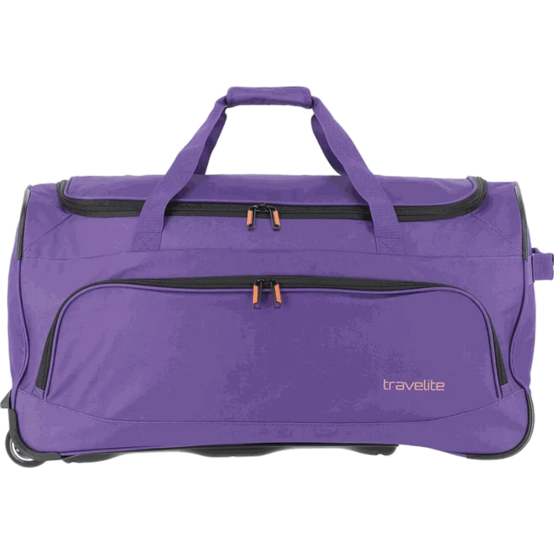 Travelite Basics Fresh Rollenreisetasche 71 cm -Lila