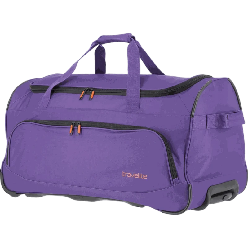 Travelite Basics Fresh Rollenreisetasche 71 cm -Lila
