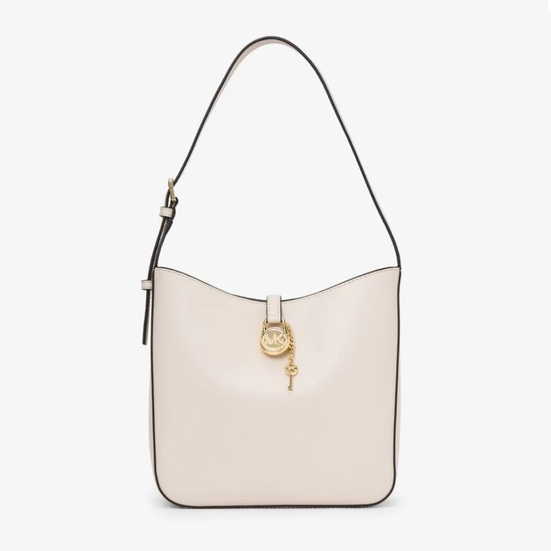 Michael Kors Lyra Small Bucket Lt Cream