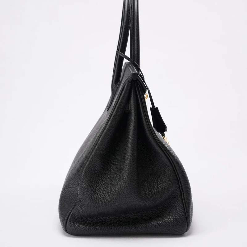 Hermes Black Birkin 35 Togo Leder 2012