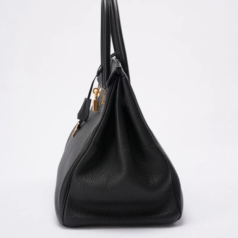 Hermes Black Birkin 35 Togo Leder 2012