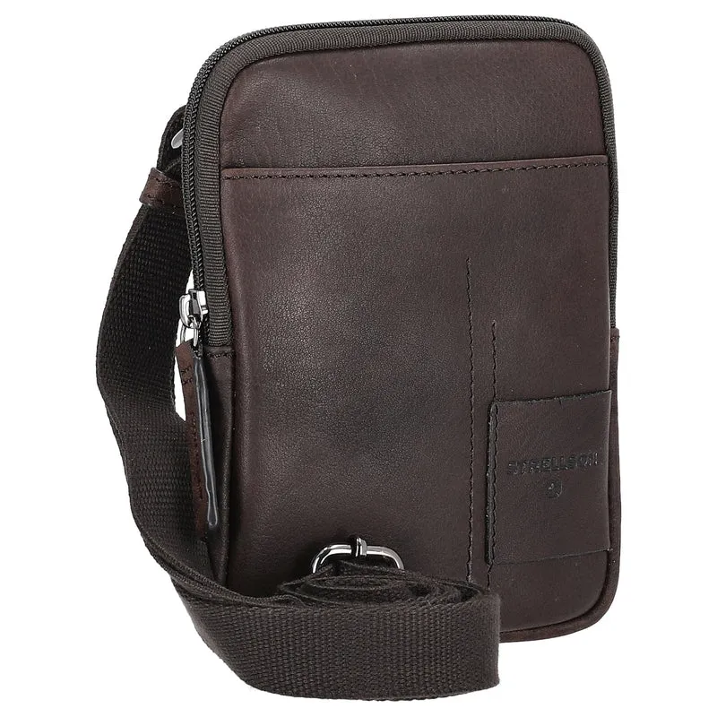 Strellson Hyde Park 1.0 Brian - Umhängetasche XXS 18 cm (darkbrown)