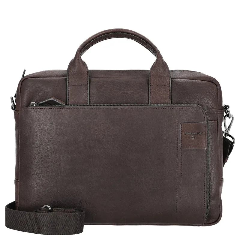 Strellson Hyde Park 1.0 Charles - Aktentasche S 15" 39 cm (darkbrown)