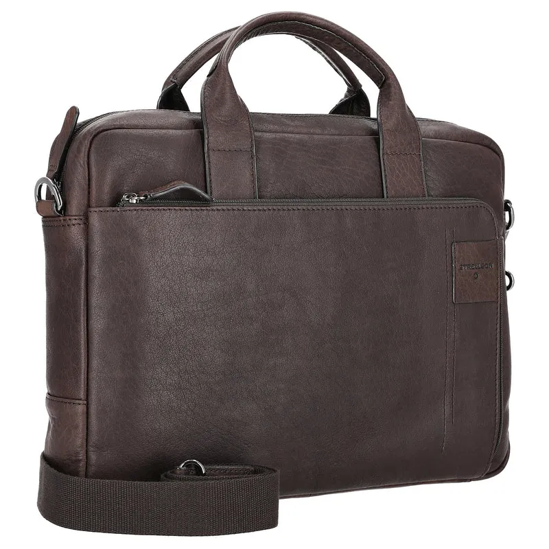 Strellson Hyde Park 1.0 Charles - Aktentasche S 15" 39 cm (darkbrown)