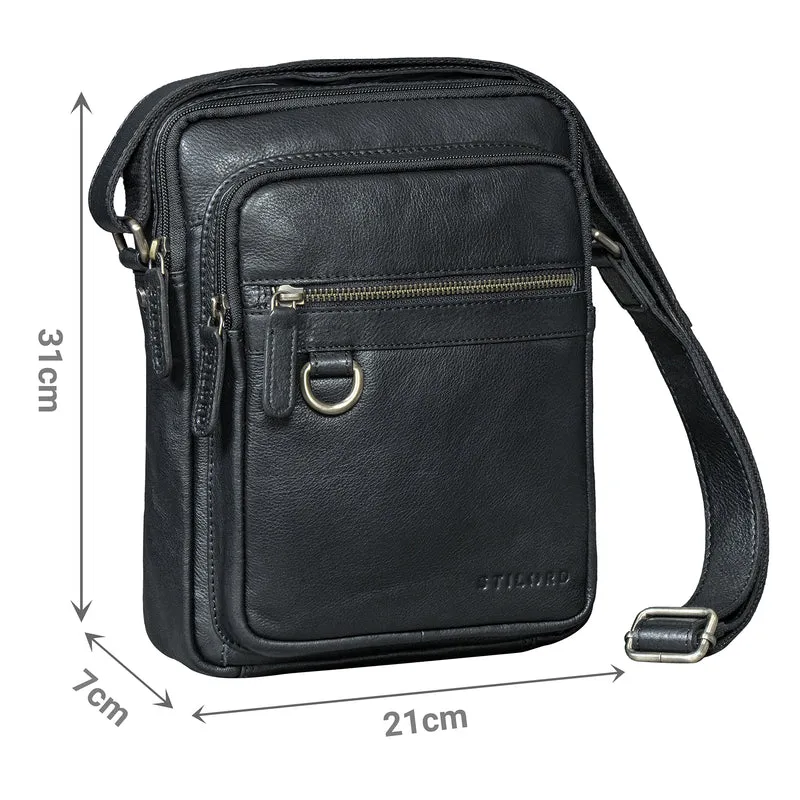 "Orion" Crossbody Tasche Herren Leder 10,9 Zoll