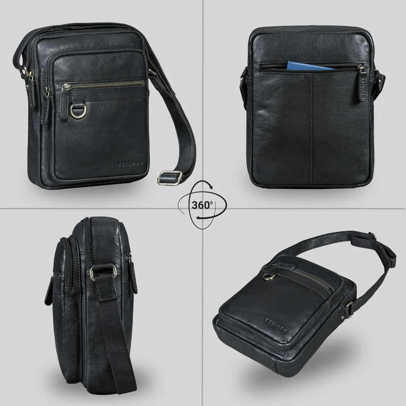 "Orion" Crossbody Tasche Herren Leder 10,9 Zoll