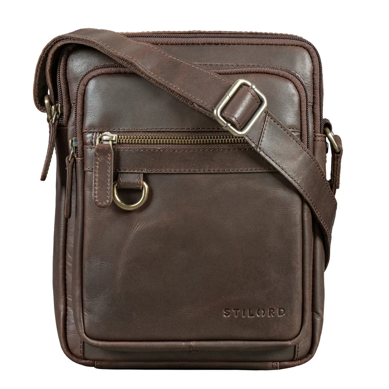 "Orion" Crossbody Tasche Herren Leder 10,9 Zoll