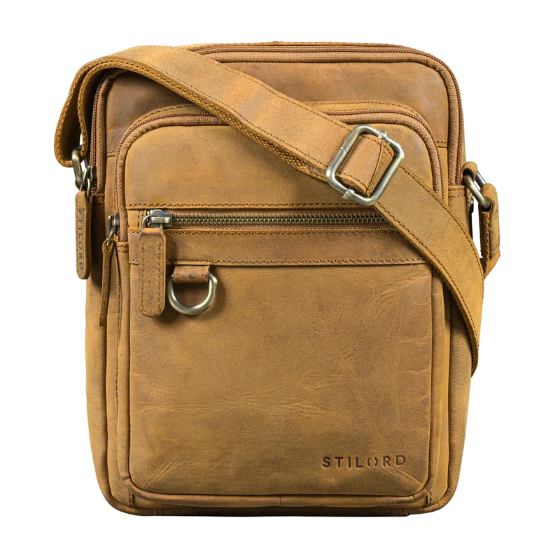 "Orion" Crossbody Tasche Herren Leder 10,9 Zoll