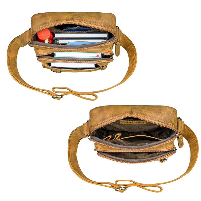 "Orion" Crossbody Tasche Herren Leder 10,9 Zoll
