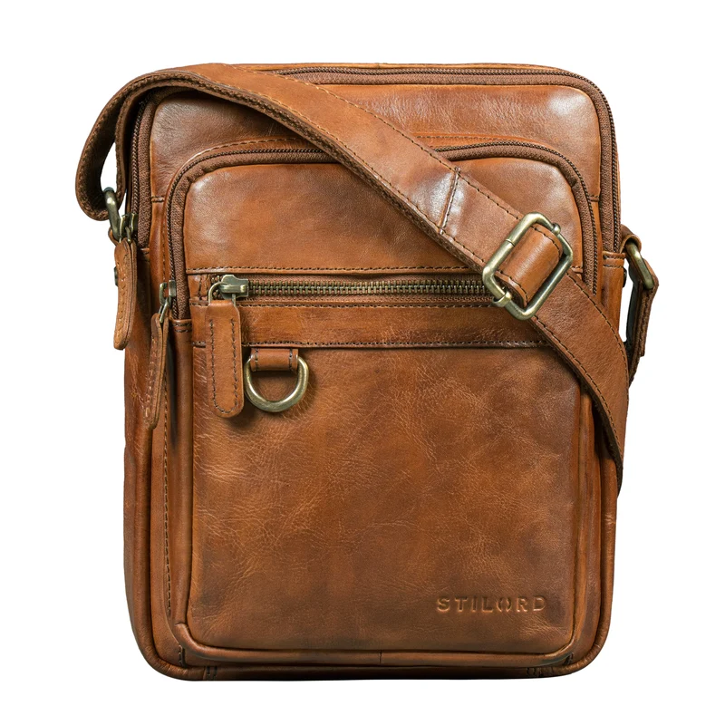 "Orion" Crossbody Tasche Herren Leder 10,9 Zoll