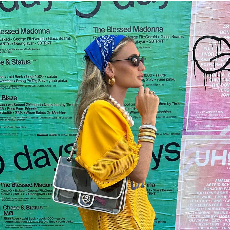 Chanel Hart CC Flap Bag Vinyl & Lamsleer (Limited Edition)
