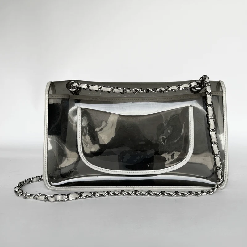 Chanel Hart CC Flap Bag Vinyl & Lamsleer (Limited Edition)