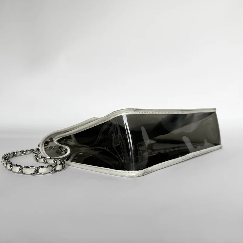Chanel Hart CC Flap Bag Vinyl & Lamsleer (Limited Edition)