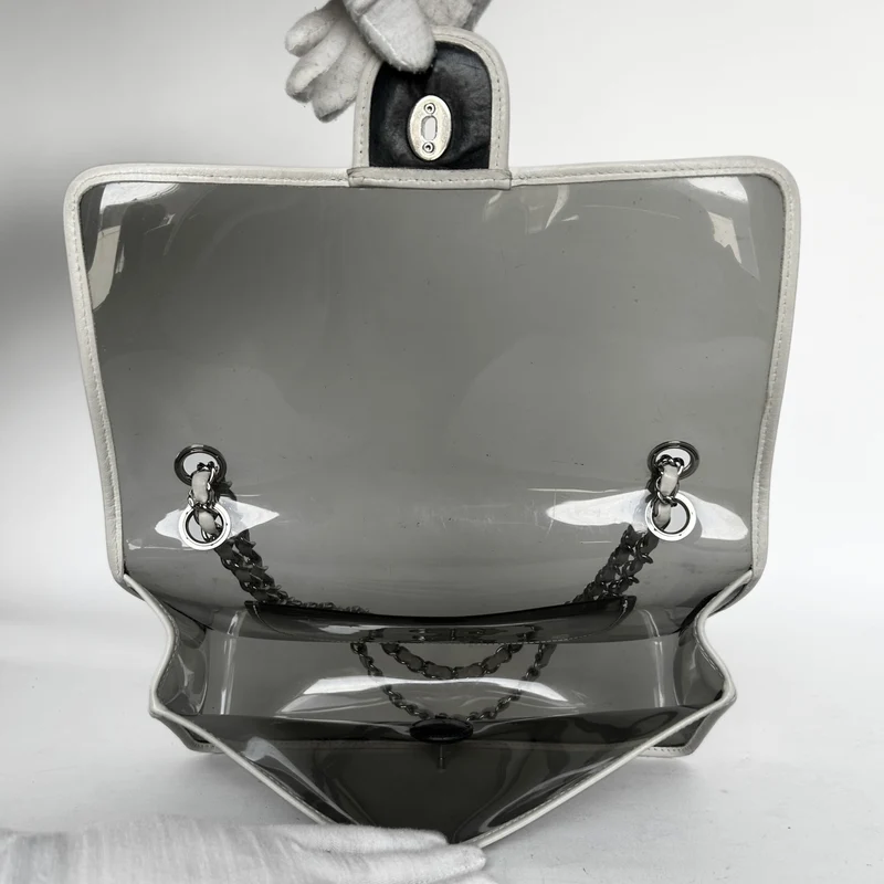 Chanel Hart CC Flap Bag Vinyl & Lamsleer (Limited Edition)