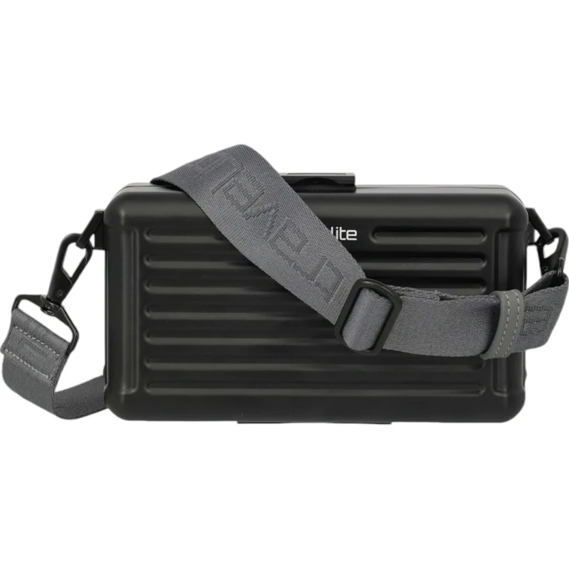 Travelite Next Minicase aus Aluminium 20 cm -Schwarz