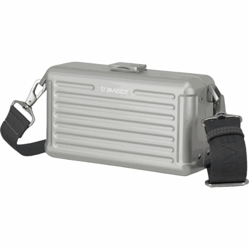 Travelite Next Minicase aus Aluminium 20 cm -Silber