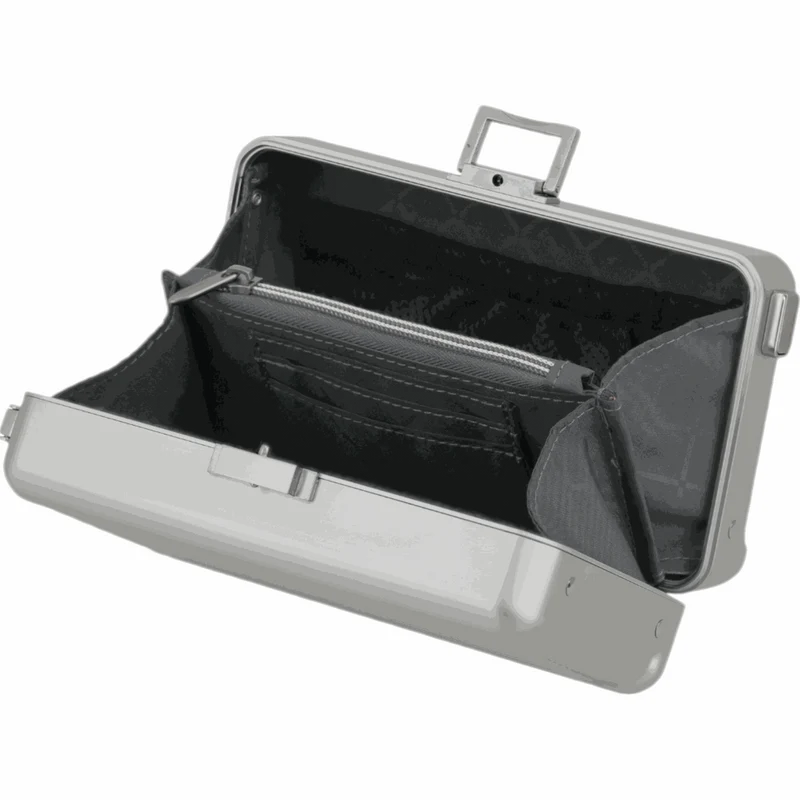 Travelite Next Minicase aus Aluminium 20 cm -Silber
