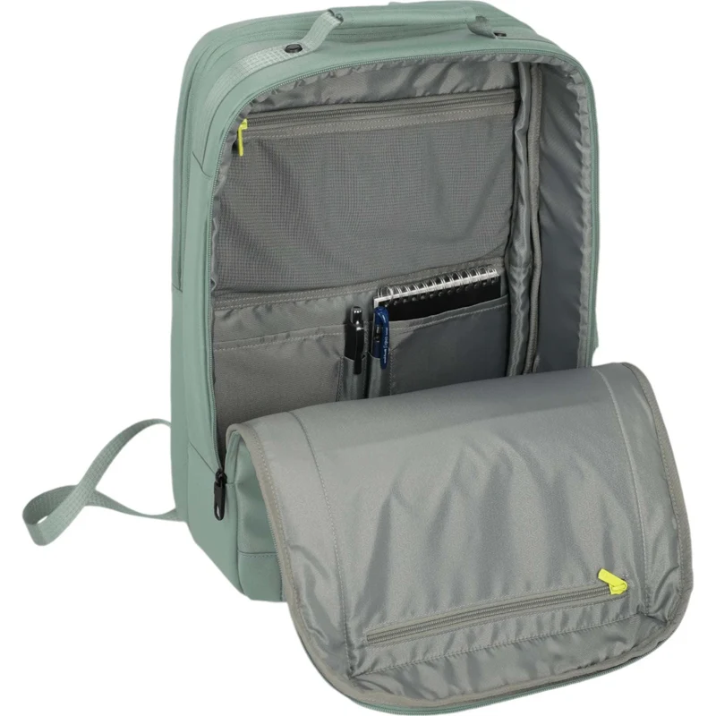 Travelite Workfloow Rucksack L mit Laptopfach 46 cm -Salbei