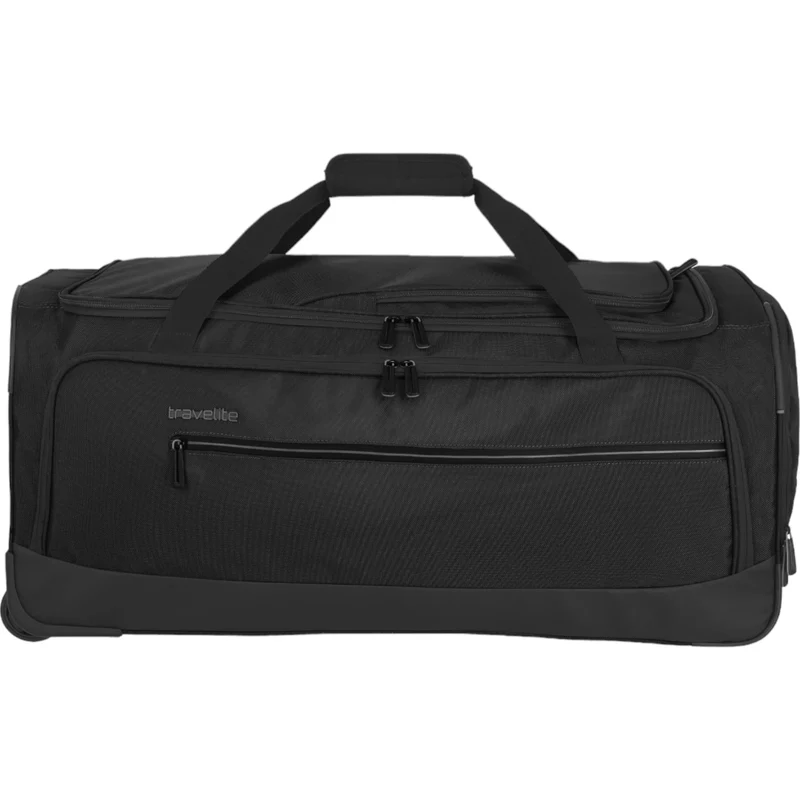 Travelite Crosslite Rollenreisetasche L 79 cm -Schwarz