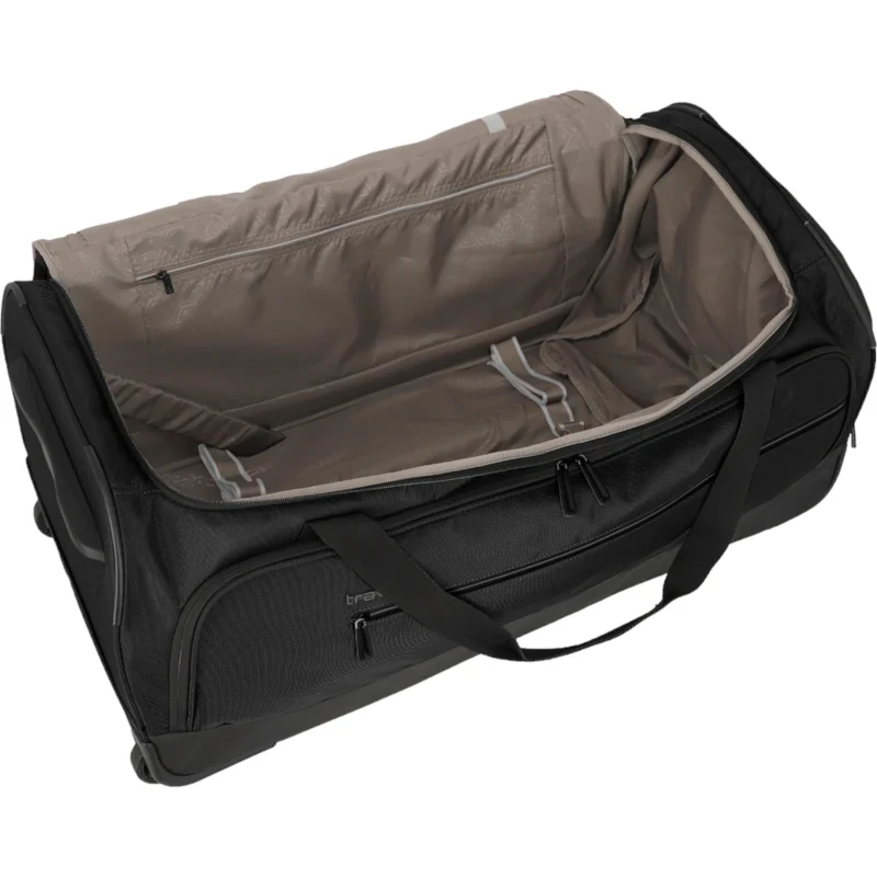 Travelite Crosslite Rollenreisetasche L 79 cm -Schwarz