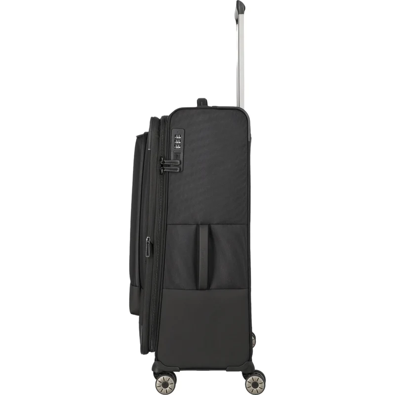 Travelite Crosslite 4-Rollen-Trolley L 77 cm -Schwarz
