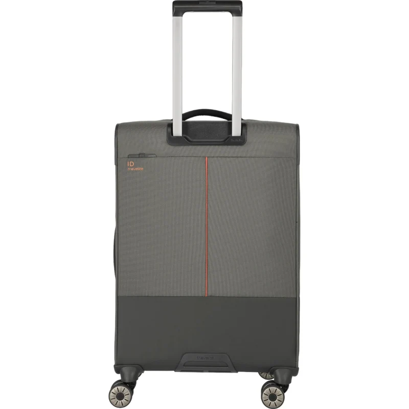 Travelite Crosslite 4-Rollen-Trolley M 66 cm -Oliv
