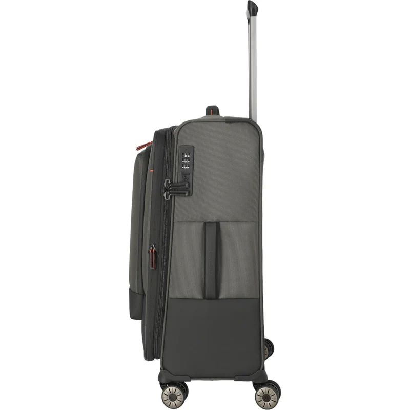 Travelite Crosslite 4-Rollen-Trolley M 66 cm -Oliv