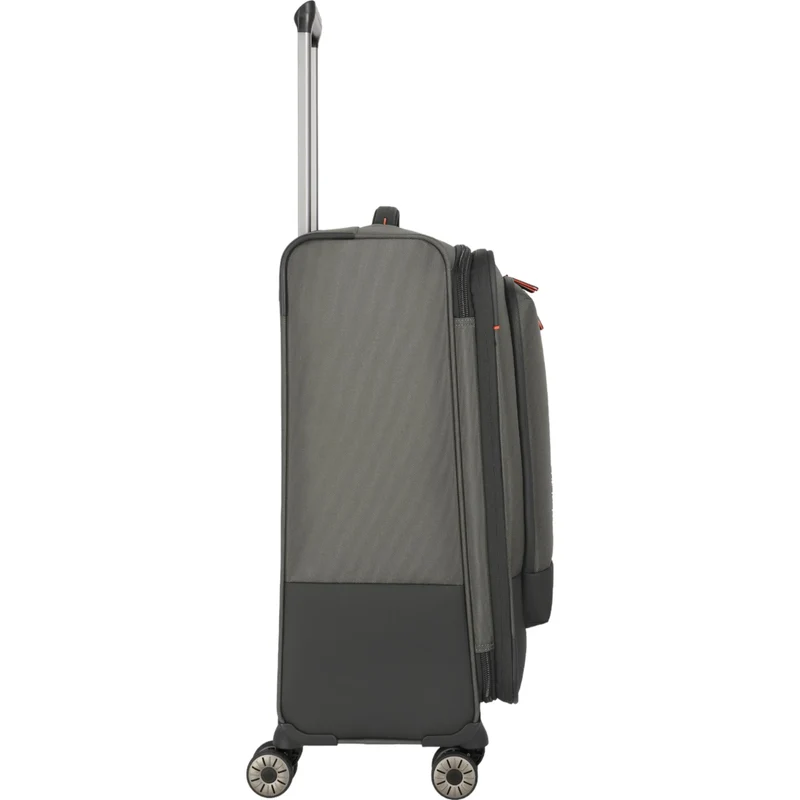 Travelite Crosslite 4-Rollen-Trolley M 66 cm -Oliv