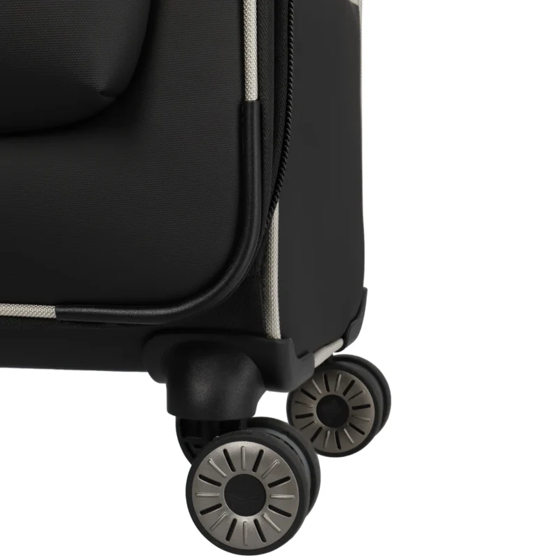 Travelite Crosslite 4-Rollen-Trolley M 66 cm -Natur