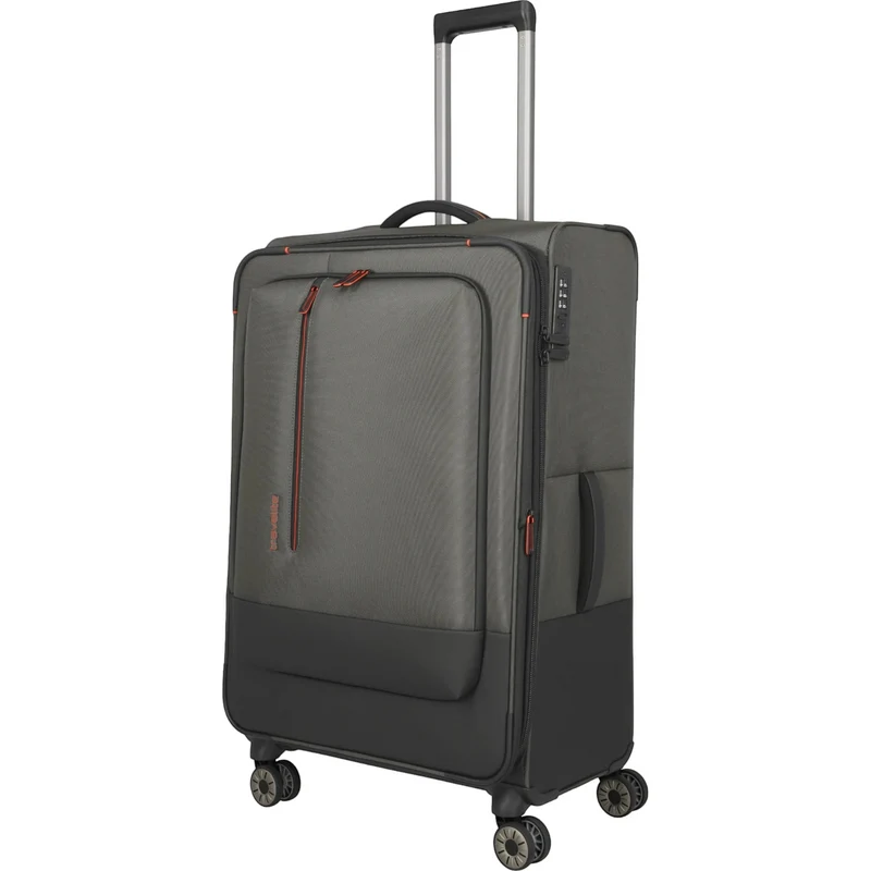 Travelite Crosslite 4-Rollen-Trolley L 77 cm -Oliv