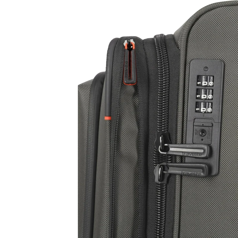 Travelite Crosslite 4-Rollen-Trolley L 77 cm -Oliv