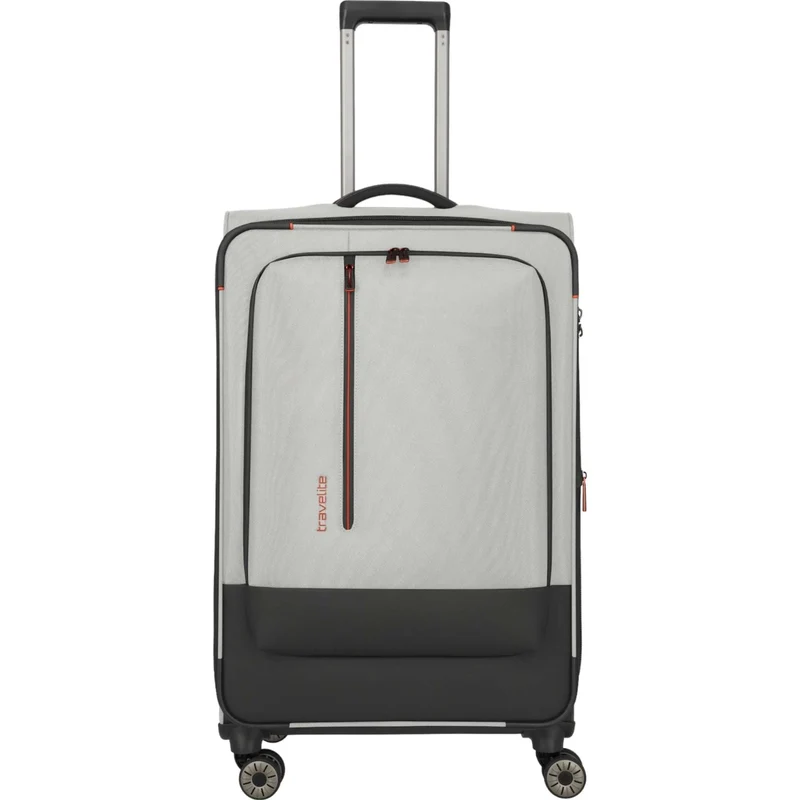 Travelite Crosslite 4-Rollen-Trolley L 77 cm -Natur