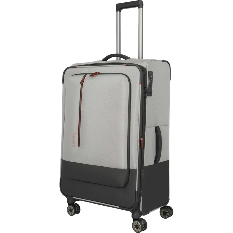 Travelite Crosslite 4-Rollen-Trolley L 77 cm -Natur