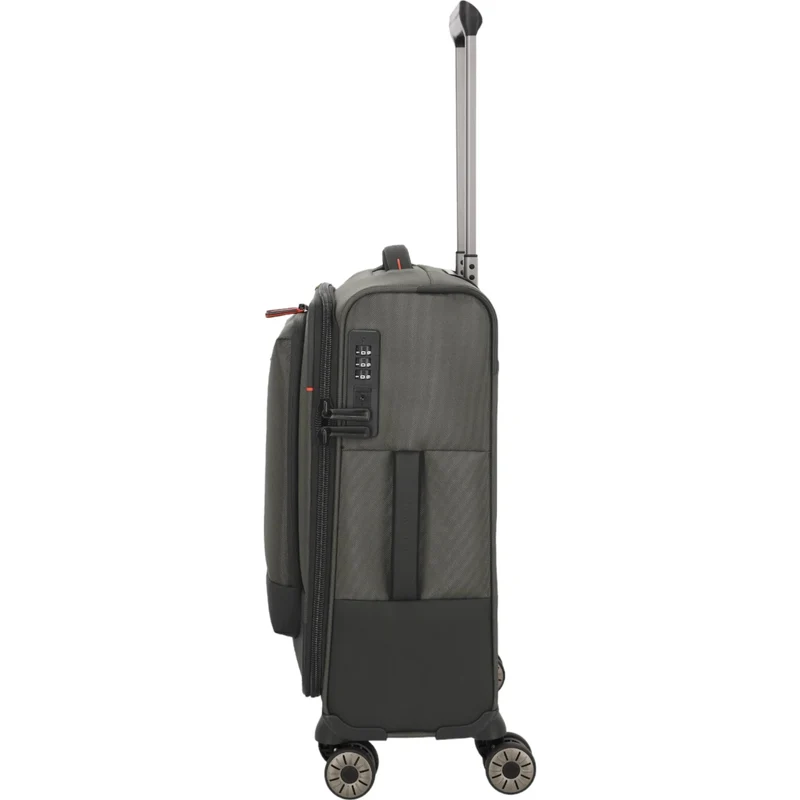 Travelite Crosslite 4-Rollen-Kabinentrolley S 55 cm -Oliv