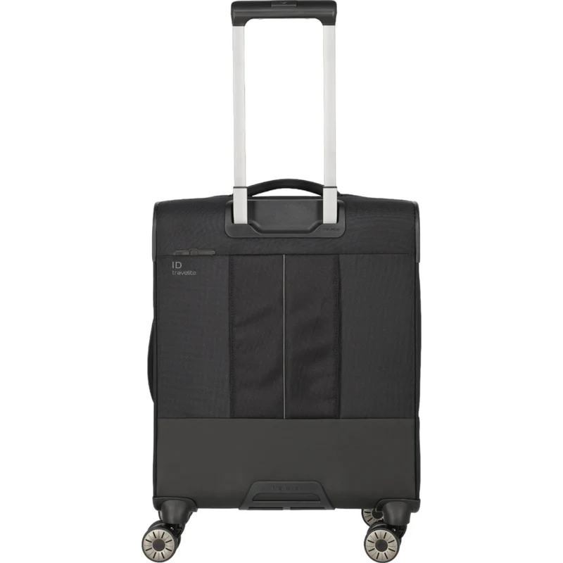 Travelite Crosslite 4-Rollen-Kabinentrolley S 55 cm -Schwarz