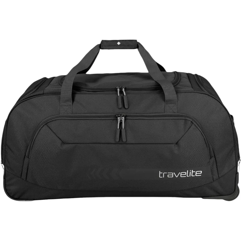 Travelite Kick Off Rollenreisetasche XL 77 cm -Schwarz