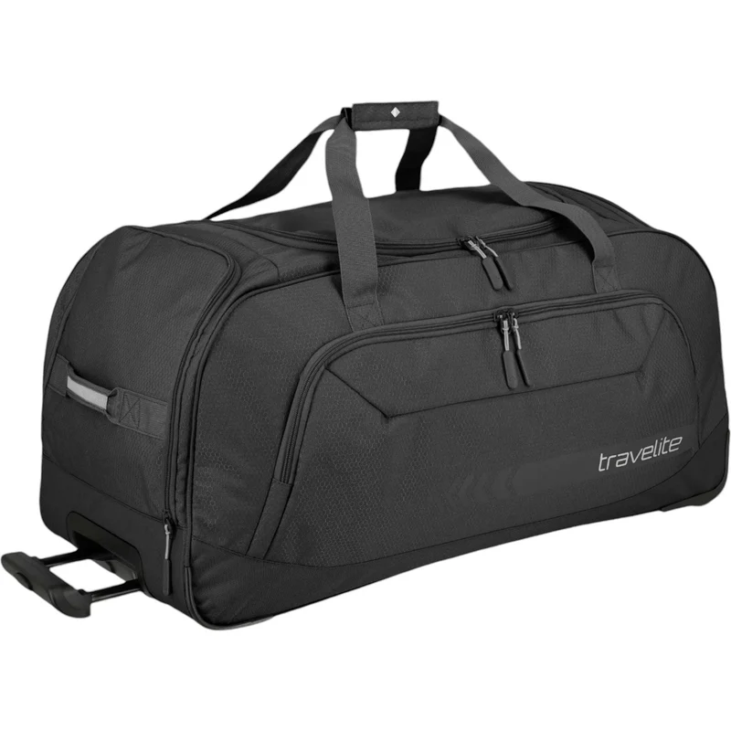Travelite Kick Off Rollenreisetasche XL 77 cm -Schwarz