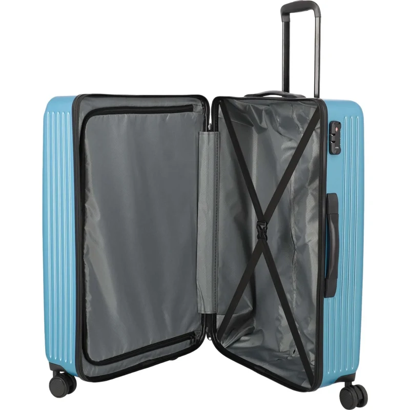 paklite Sienna 4-Rad-Trolley L 77 cm -Eisblau